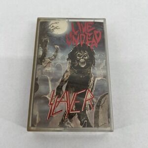 Slayer-Live Undead Cassette 1987 Metal Blade Records